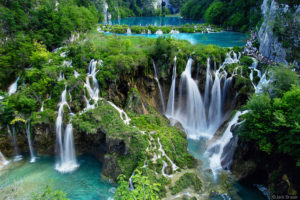 Watervallen Plitvice. Gaan we bezoeken.